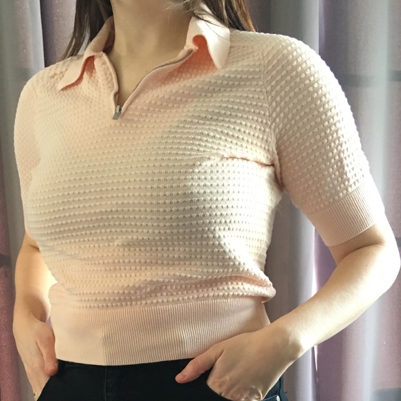 Icone by Simons Crop Collared Shirt - Picture 1 of 4